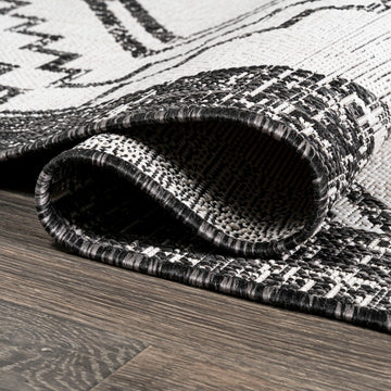 Marokko Diamond Tribal Medallion Indoor/outdoor Area Rug